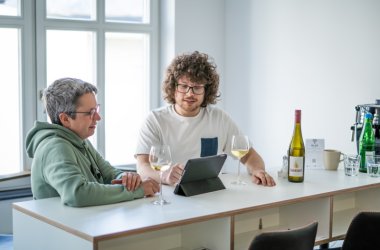 Afterwork-Riesling im CoWorking-Space MoselWerk in Ediger-Eller