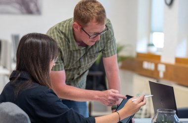 Teamarbeit im CoWorking-Space in Müden an der Mosel