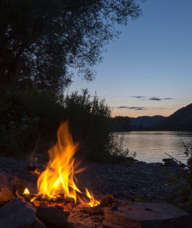 Abendstimmung an der Mosel