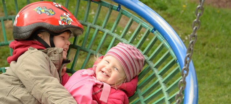 Spielende Kinder