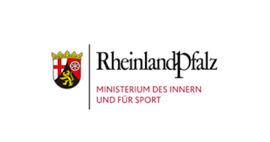 Logo Ministerium des Innern und für Sport des Landes Rheinland-Pfalz