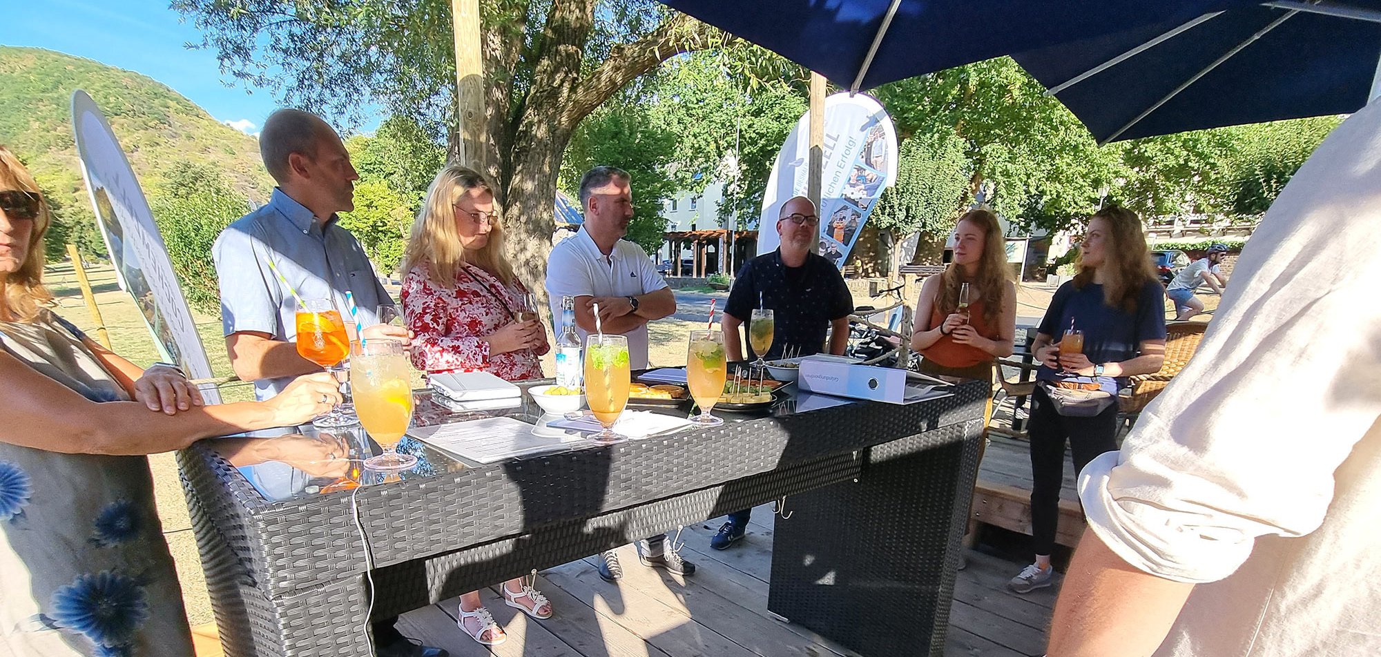 Gründungs-Pier - Vorstellungsrunde Gründungs-Pier - Vorstellungsrunde