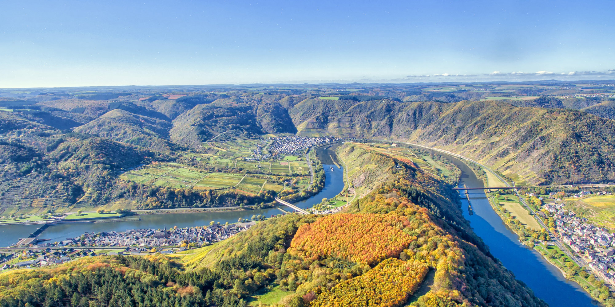 CochemZell Moselkurve bei Neef und Bremm CochemZell Moselkurve bei Neef und Bremm