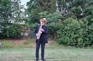 Kurvenkreis Sommerfist Saxophonist Dirko Juchem