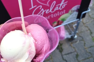 Kurvenkreis Sommerfest Eis vom Eiscafe Bortolot