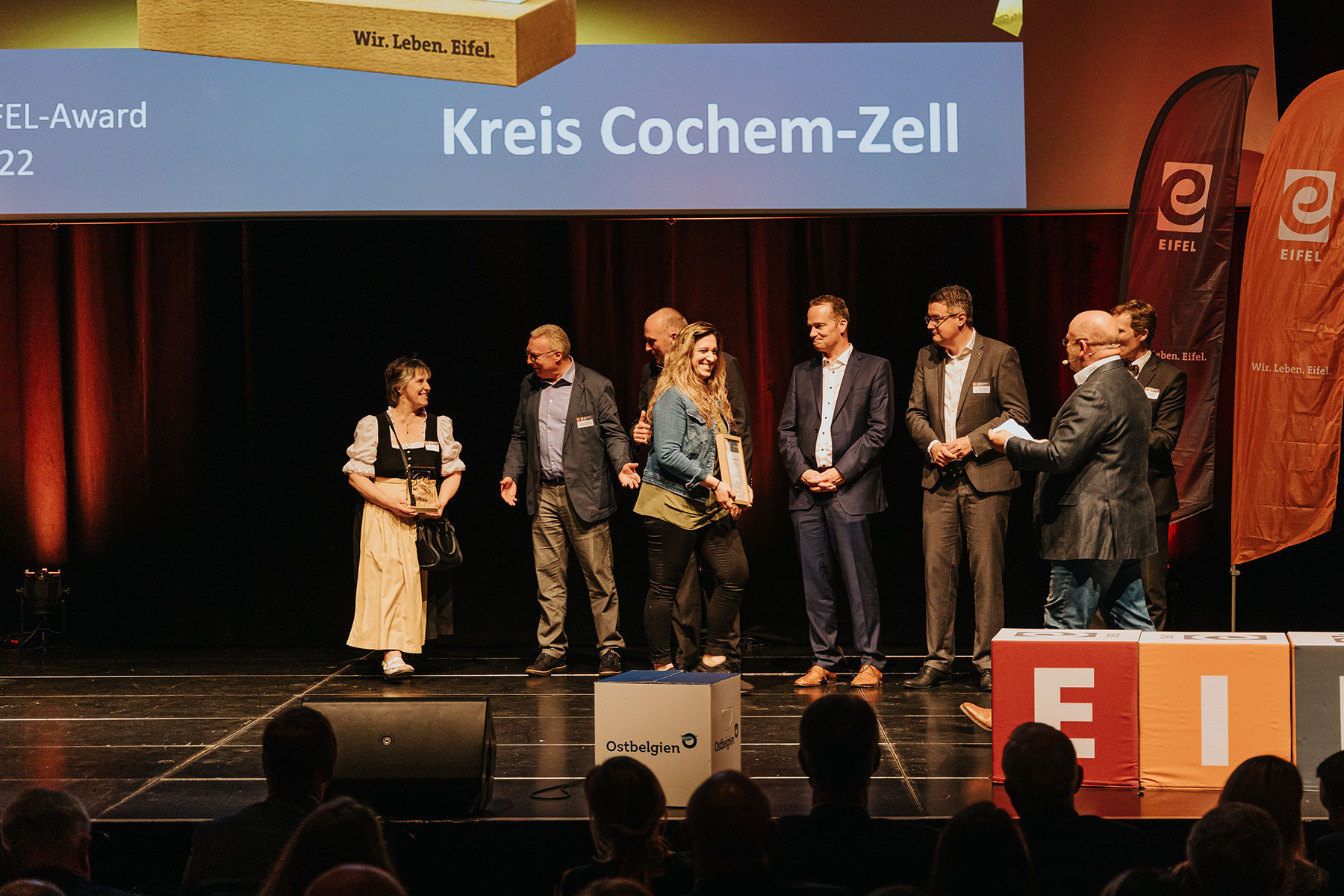 Übergabe Eifel Award an Waldhotel Kurfürst