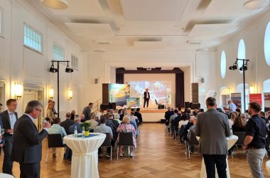 Dirk Barbye eröffnete das Sommerfest der Wirtschaft 2023 im Kursaal in Bad Bertrich