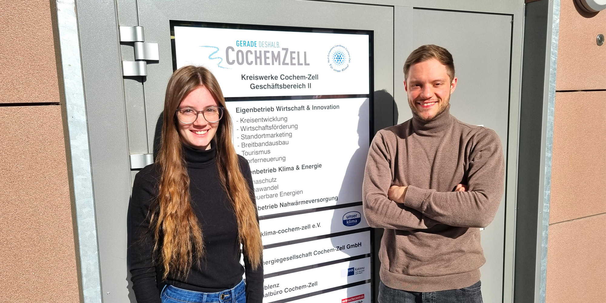 Praktikum Kurvenkreis - Lara Hammes und Alex Görgen Lara Hammes absolvierte ein Praktikum bei Alex Görgen im Standortmarketing