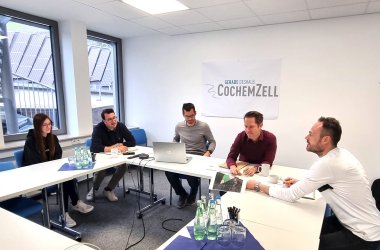 Team-Besprechung der Wirtschaftsförderung Cochem-Zell