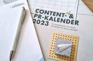 Anhand des Content-Kalenders werden Aktionen für die Kurvenkreis-Kampagne geplant