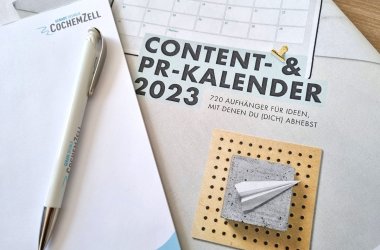 Anhand des Content-Kalenders werden Aktionen für die Kurvenkreis-Kampagne geplant