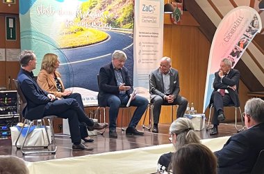 Podiumsdiskussion zu den Zukunftsperspektiven in CochemZell auf der ZaC-Konferenz 2023