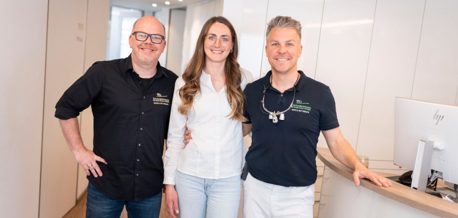 Titelbild - Timo, Franzi und Marco Retterath