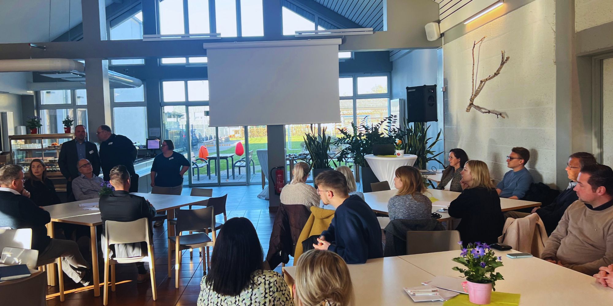 Das Unternehmerfrühstück am 20. März fand in den Caritas-Werkstätten und INTEC-Betrieben in Cochem-Brauheck statt.