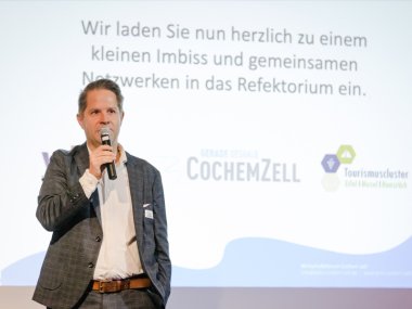 Dirk Barbye Dirk Barbye bei der Abmoderation während des Jahresempfangs 2026