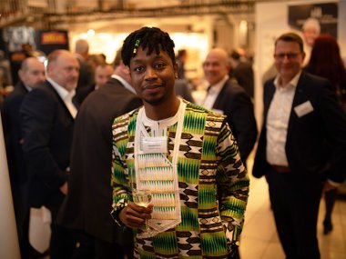 Hassane Barro bei der Preisverleihung Fleisch Star 2026