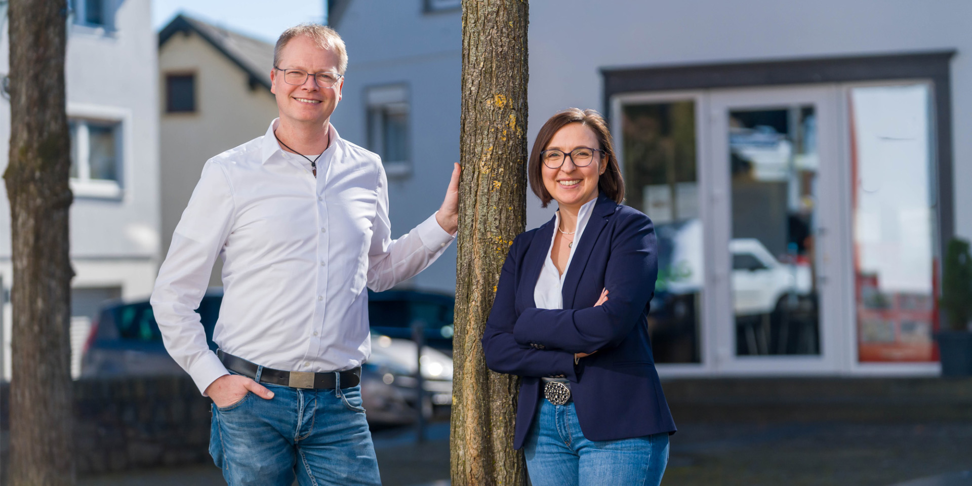 Sascha und Susanne Johann Sascha und Susanne Johann auf dem Marktplatz in Ulmen, CochemZell.