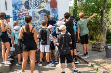 Kinder beim Aktionstag Bundesbunker Kinder beim Aktionstag Bundesbunker