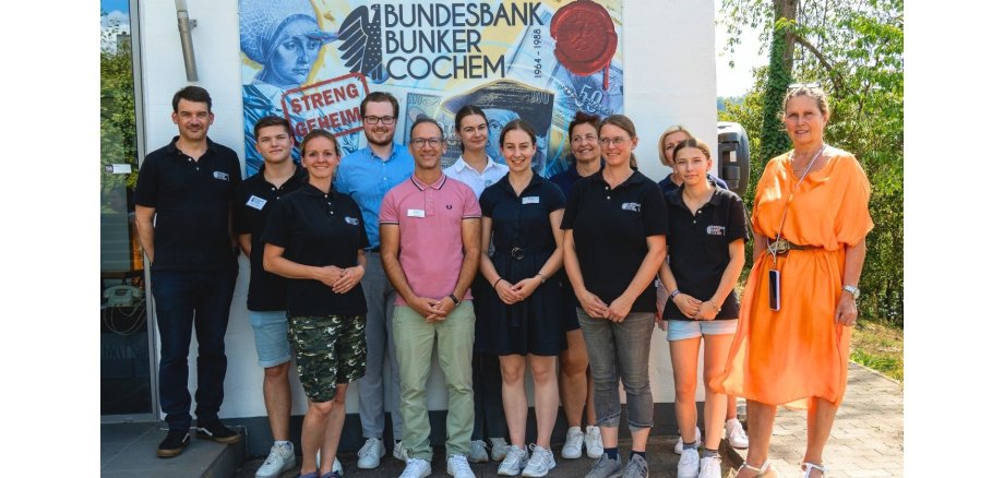 Aktionstag Bundesbunker Gruppenfoto beim Aktionstag Bundesbunker.