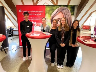 Die Sparkasse Mittelmosel Stand der Sparkasse Mittelmosel