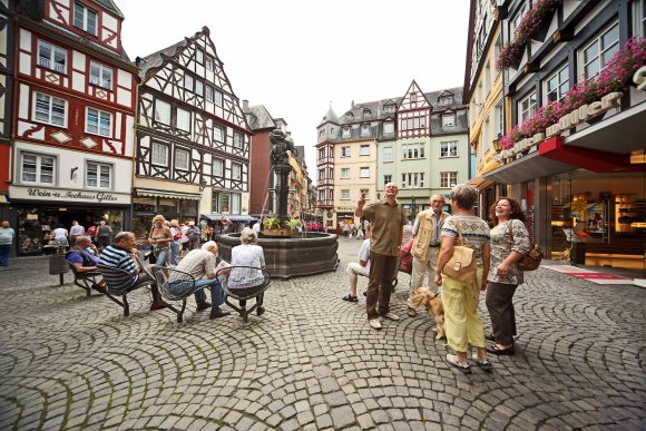 Kurvenkreis - Gruppe in der Cochemer Altstadt