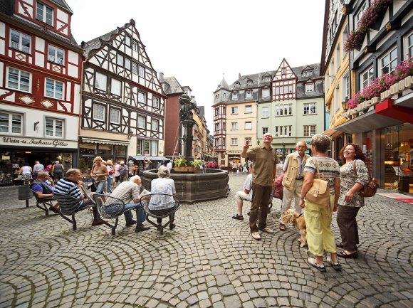 Kurvenkreis Freizeit - Cochem Altstadt Kurvenkreis - Gruppe in der Cochemer Altstadt