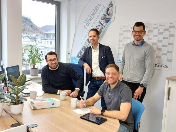 Teamfoto der Wirtschaftsförderung CochemZell