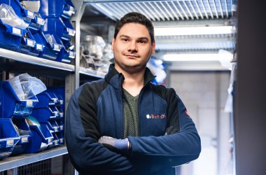 Portraitfoto eines Azubis der Firma Beinlich in Ulmen