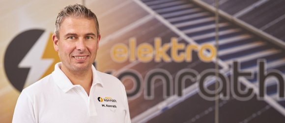 Mario Konrath ist Geschäftsführer beim Kurvenkreis-Sponsor Elektro Konrath in Zell Mosel