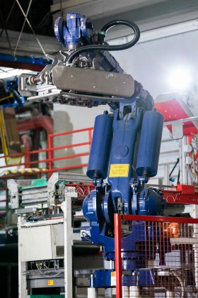 Huhtamaki Alf Roboter Palettierung