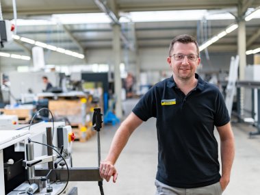 Jan Hunke, Geschäftsführer bei Pressta-Eisele
