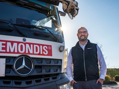 Patrick Maillard ist Betriebsstättenleiter beim Kurvenkreis-Partner REMONDIS Mittelrhein