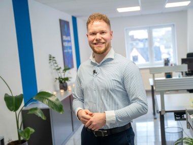 Porträtfoto von René Hergenröther, Geschäftsführer bei S2-Software