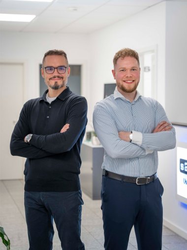 Roland Schausten und René Hergenröther von S2-Software