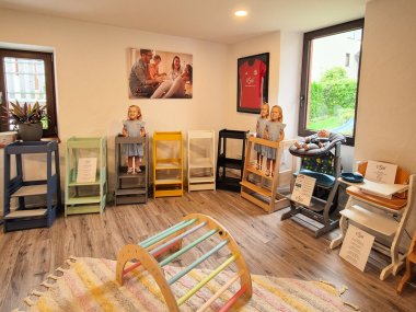 Ausstellung tiSsi Ausstellung der Kindermöbelmarke tiSsi in Bremm.
