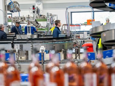 Blick in die Produktionsanlage des Kurvenkreis-Partners ZGM