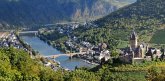 Kurvenkreis, Stadt Cochem, Panoramablick Panoramablick auf die Stadt Cochem in CochemZell