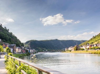 Panorama der Stadt Cochem in CochemZell