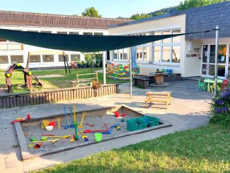 Die Kindertagesstätte Flunkerhexe in Ellenz-Poltersdorf