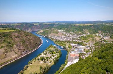 Ortsteil Treis Überblick über den Ortsteil Treis inklusive Campingplatz.