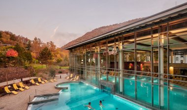 Vulkaneifel Therme in Bad Bertrich, Kurvenkreis CochemZell