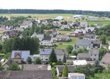 Luftaufnahme der Ortsgemeinde Büchel in CochemZell