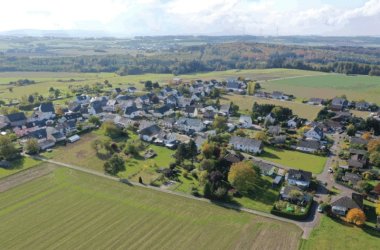 Luftaufnahme der Ortsgemeinde Reidenhausen in CochemZell