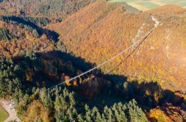 Hängeseilbrücke Geierlay nahe der Ortsgemeinde Sosberg in CochemZell