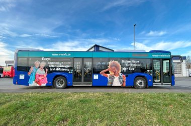 Ein Linienbus im Landkreis Cochem-Zell