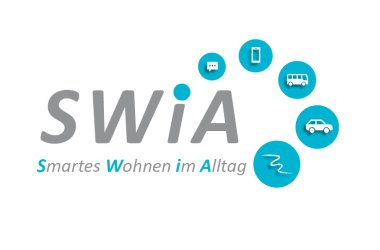 Logo des Projektes Smartes Wohnen im Alltag (SWiA) im Kurvenkreis CochemZell