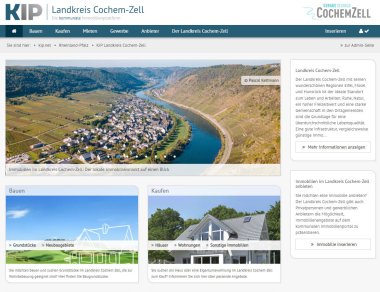 Vorschaubild des Kommunalen Immobilien- und Flächenportals für CochemZell